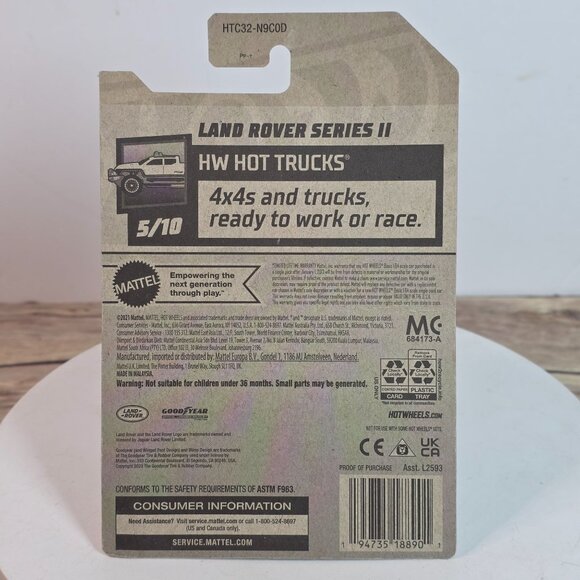 Hot Wheels Land Rover Series II & 75 Chevy Blazer Custom 3-Pack Die-Cast Set - Picture 3 of 16